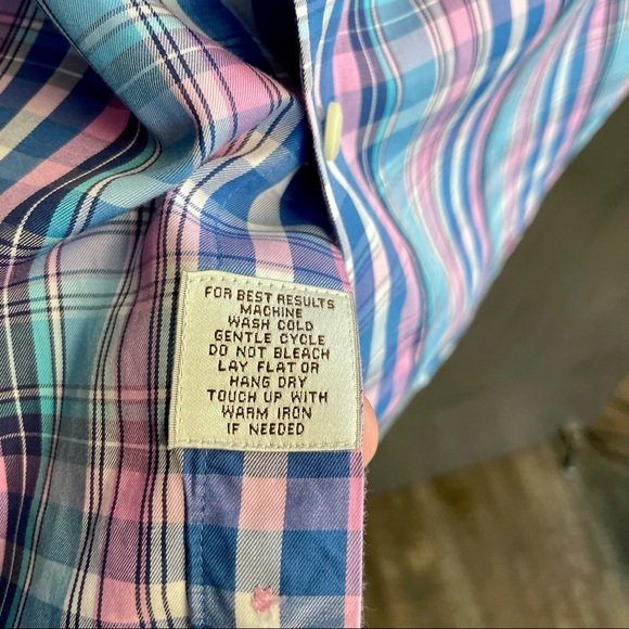 Peter Millar Men’s Short Sleeve Button Down Shirt - Picture 4 of 4